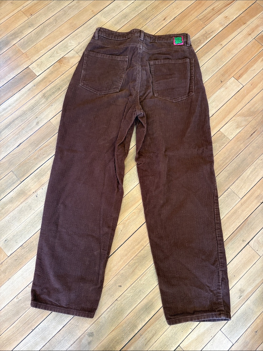 Empyre Women's Brown *Tori* Corduroy Straight-Leg Pants - Picture 3 of 3